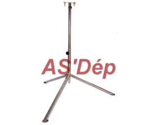 Pied télescopique 1,5 m pour projecteur